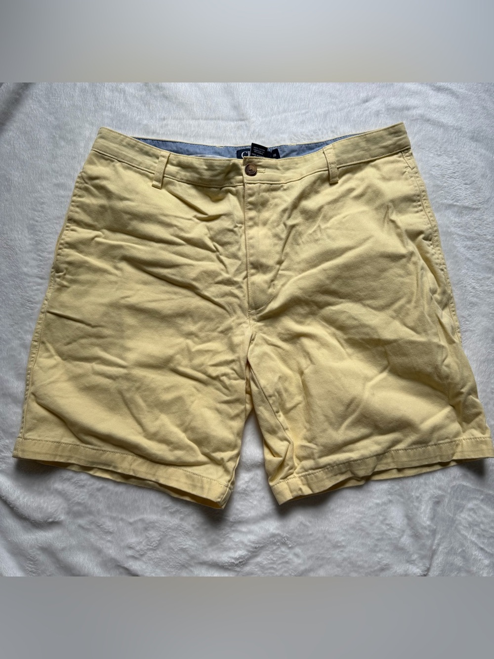 Chaps Chino Shorts Yellow